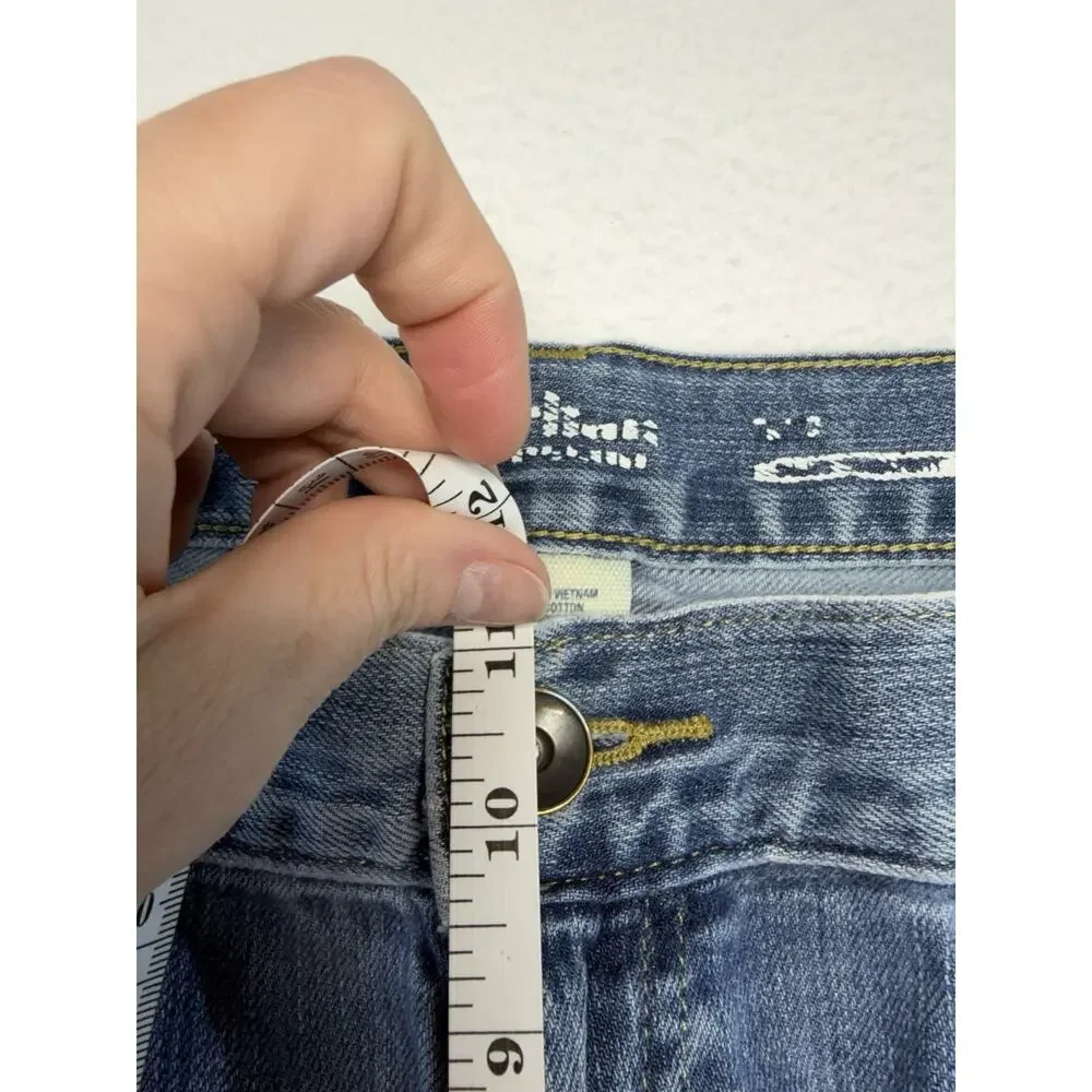 Old Navy Jeans Men 38x32 Loose Fit Skater Casual Straight Leg RN73277 Flex